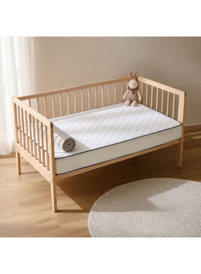 DANUBE HOME Panda Toddler Nursery Foam Mattress with zip chain | Medium Firm Feel | Single Mattress | Spine Balance For Pressure Relief | 130x70 cm | Thickness 10cm - Image 5