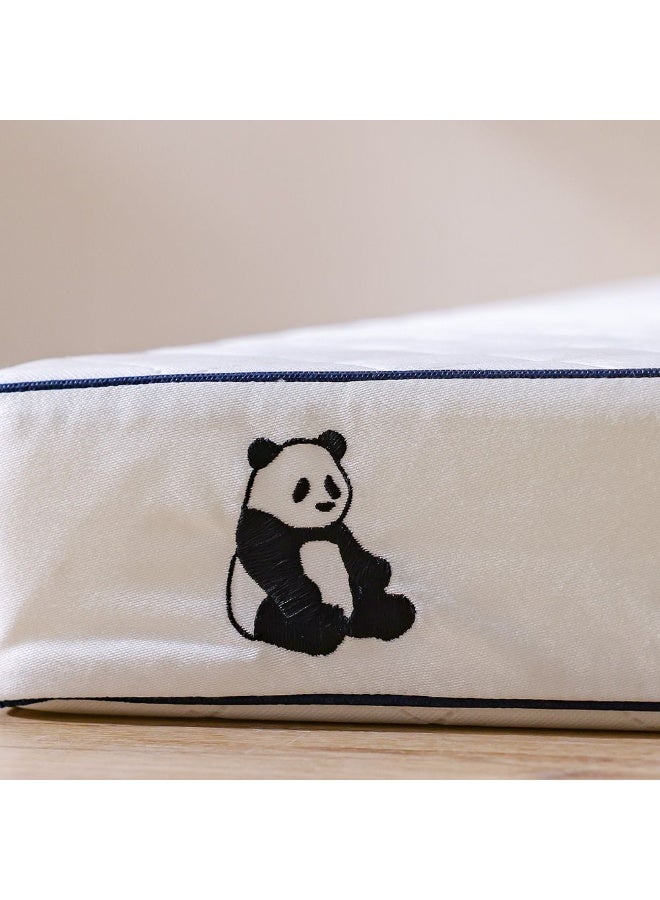 DANUBE HOME Panda Toddler Nursery Foam Mattress with zip chain | Medium Firm Feel | Single Mattress | Spine Balance For Pressure Relief | 130x70 cm | Thickness 10cm - Image 3