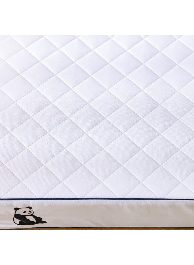 DANUBE HOME Panda Toddler Nursery Foam Mattress with zip chain | Medium Firm Feel | Single Mattress | Spine Balance For Pressure Relief | 130x70 cm | Thickness 10cm - Image 2