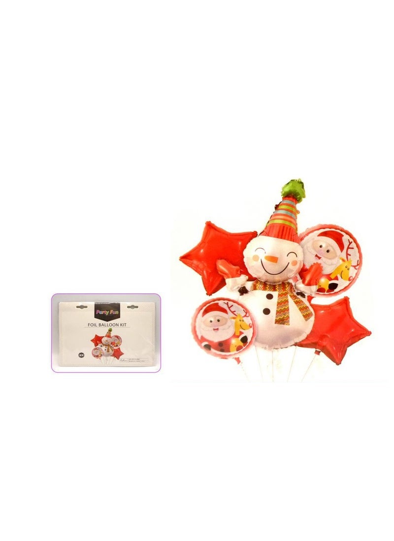 PARTY FUN Whimsical Balloon Kit by Party Fun Set of 5 Pcs Elevate Your Celebration with Colorful Joy - Image 2