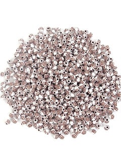 Generic XC 50pcs Acrylic Rose Beads Charm Round Loose Spacer Beads for Jewelry Making Needlework DIY Bracelet Accessories 8mm 10 Colors T81 (Color : H8383-8, Item Diameter : 8mm 50pcs)  - Image 3