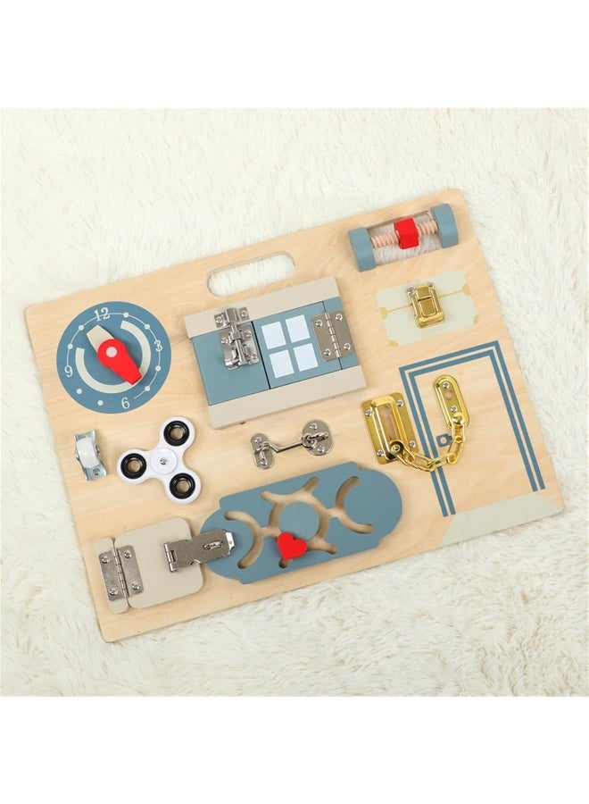 Factory Price سعر المصنع مجموعة لوح النشاط الخشبي أندرو للأطفال 10 في 1 - Image 3