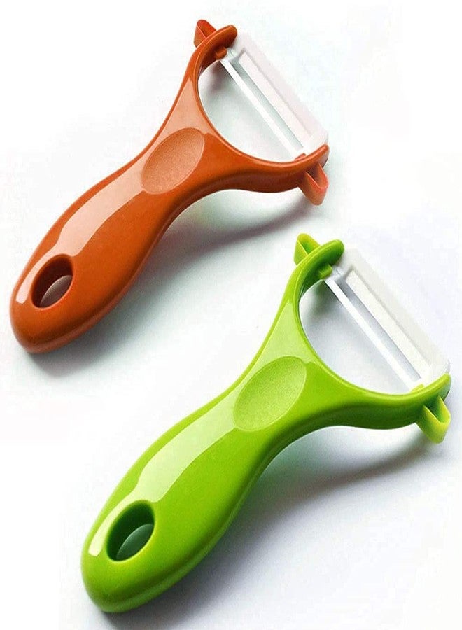 COLIBROX Peelers Grate and Julienne - Fruit and Vegetable Peeler Set Quickly Peels Apple, Potato, Corn, Ginger, Citrus, Avocado, Mango and More - Image 1