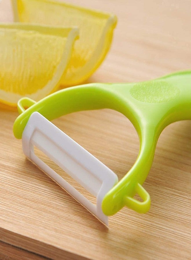 COLIBROX Peelers Grate and Julienne - Fruit and Vegetable Peeler Set Quickly Peels Apple, Potato, Corn, Ginger, Citrus, Avocado, Mango and More - Image 2