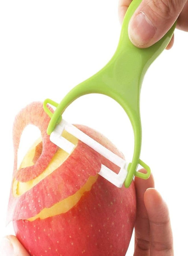 COLIBROX Peelers Grate and Julienne - Fruit and Vegetable Peeler Set Quickly Peels Apple, Potato, Corn, Ginger, Citrus, Avocado, Mango and More - Image 3