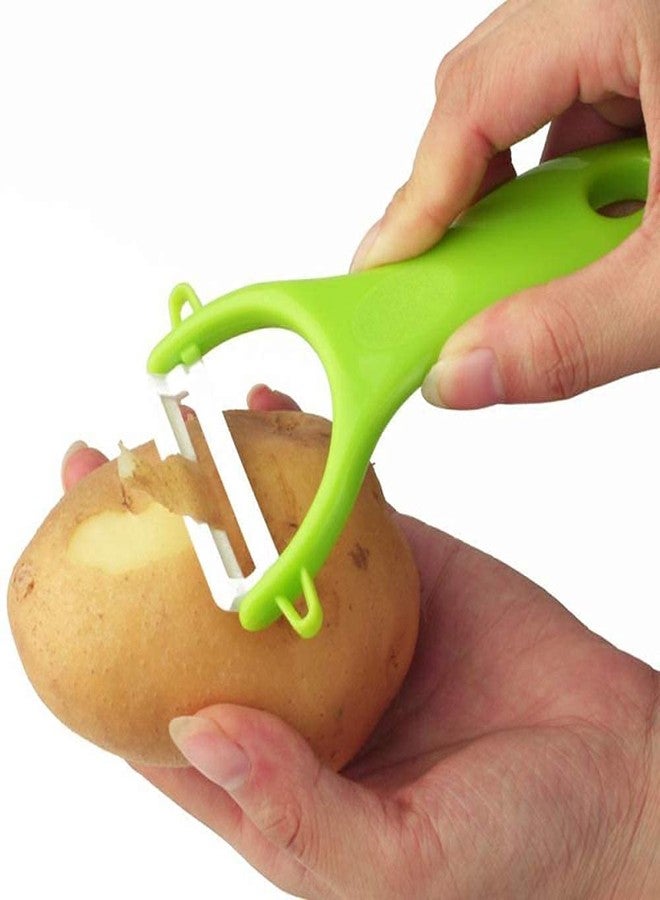 COLIBROX Peelers Grate and Julienne - Fruit and Vegetable Peeler Set Quickly Peels Apple, Potato, Corn, Ginger, Citrus, Avocado, Mango and More - Image 5