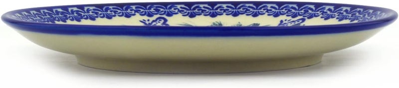 Polmedia Polish Pottery Polish Pottery Dessert Plate 7inch Butterfly Splendor UNIKAT - Image 3