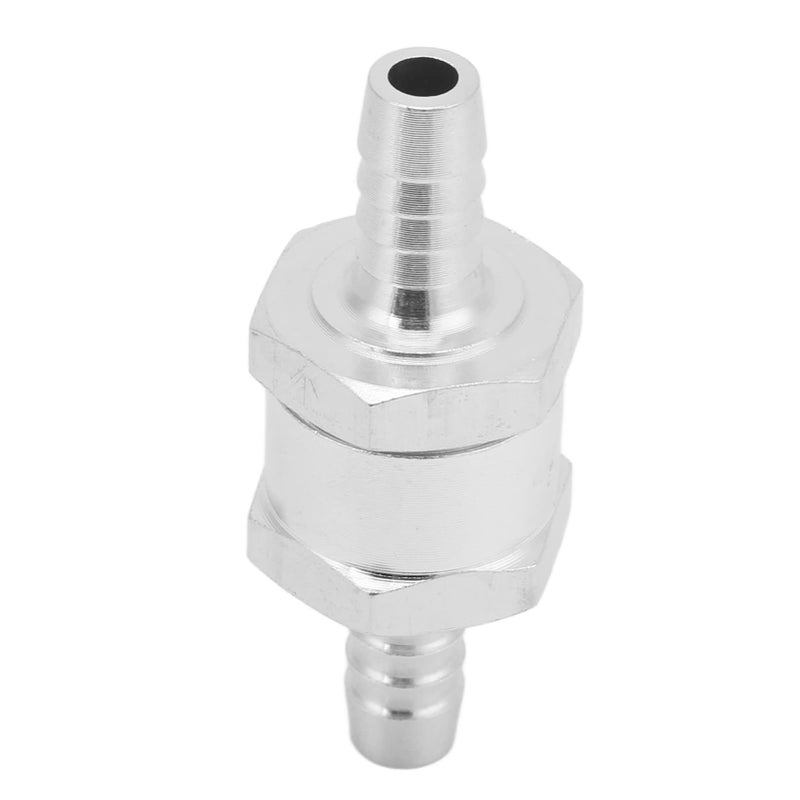 8mm Non Return Control Valve One Way Aluminum Alloy For Petrol Gasoline Oil Stops Backflow - Image 1
