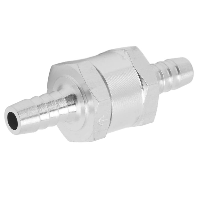 8mm Non Return Control Valve One Way Aluminum Alloy For Petrol Gasoline Oil Stops Backflow - Image 2