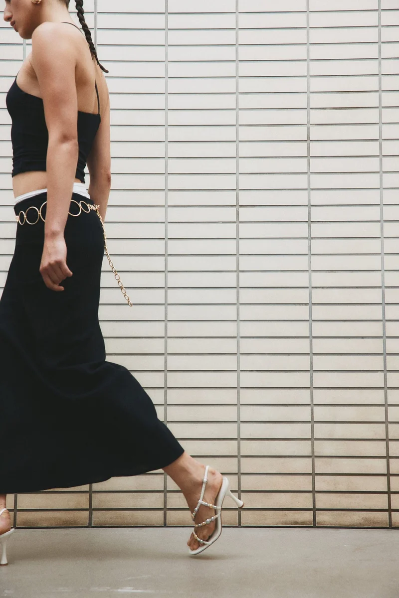 H&M Heeled strappy sandals