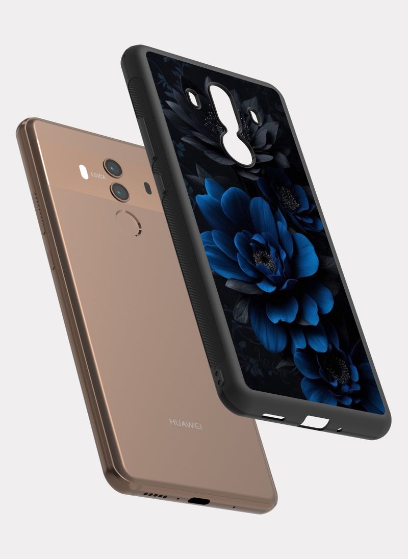 بكسلات كفر هواوي ميت 10 وردة زرقاء ازرق - Image 2