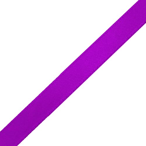 Mandala Crafts Lavender Satin Ribbon for Crafts - 50 Yards 1/4 Inch Wide Fabric Ribbons for Gift Wrapping, Flower Bouquets, Hair Bows, and Wedding Party Decor - Image 2