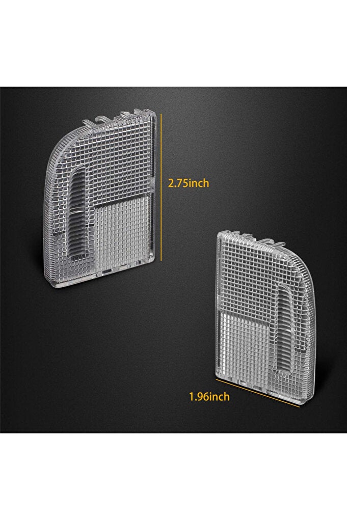 ريحني 2 قطعة، داخل السيارة، خريطة السقف، العدسة، العدسة العلوية، وحدة التحكم، مصباح كابينة السقف لهوندا أكورد CR-V CRV... - Image 2