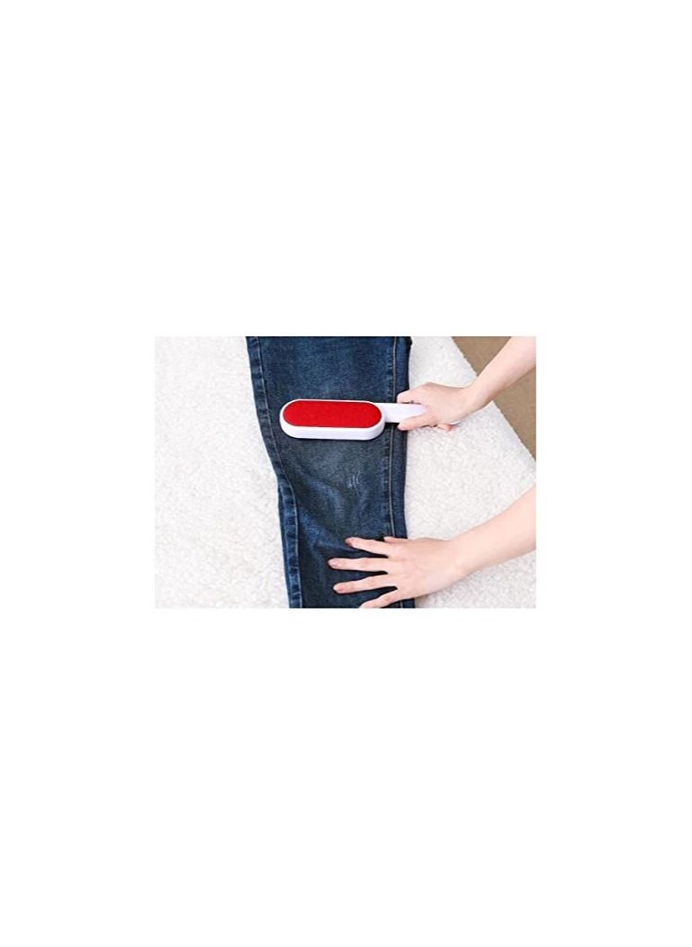 Spaceshoop Lint Remover Brush Double Sided Clothes Clothes Lint Cleaner Reusable for Home for Pets or for Furniture Couch Clothes Laundry Fur Lint Removal or Car Seat Cover  - Image 3