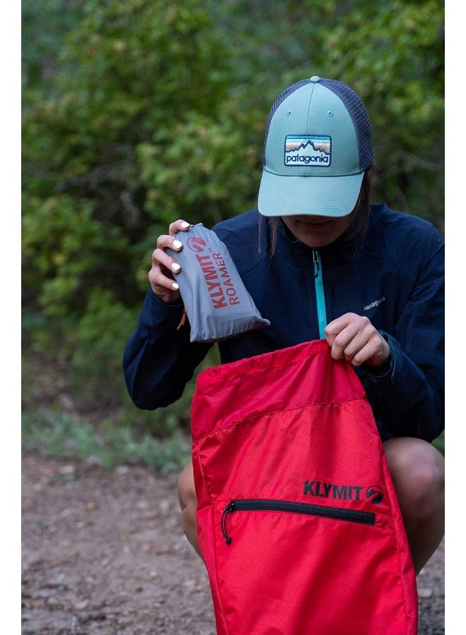 Klymit Roamer Throw Tarp, Compact Portable Pocket Blanket - Image 2