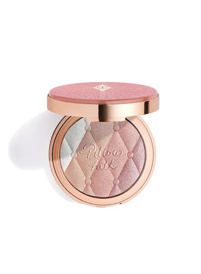 Charlotte Tilbury Pillow Talk Multi-Glow Romance Light Highlighter – Soft Focus Blurring Powder, Radiant Pink Glow, Limited Edition - Image 1