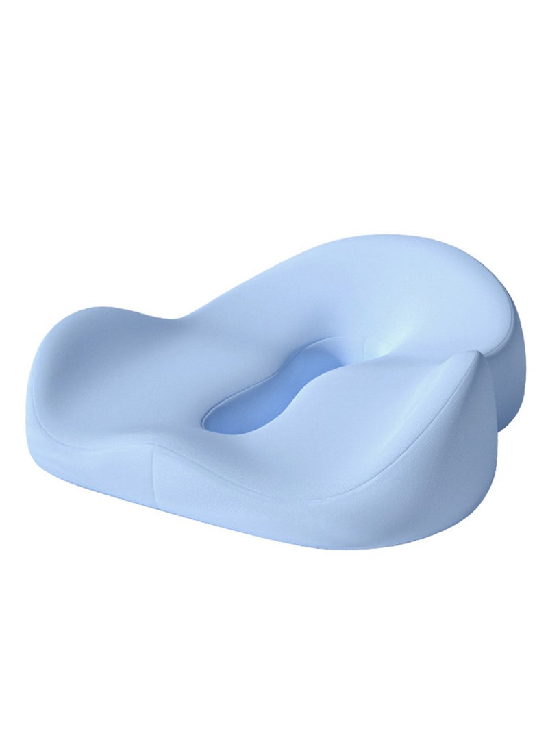 TYCOM Seat Cushion for Office Lumbar Support Pillow Chair Memory Foam Seat Cushion for Sciatica Back Support Pillow Chair Pads Reduce Tailbone Pressure 8 shape Black.  - Image 1