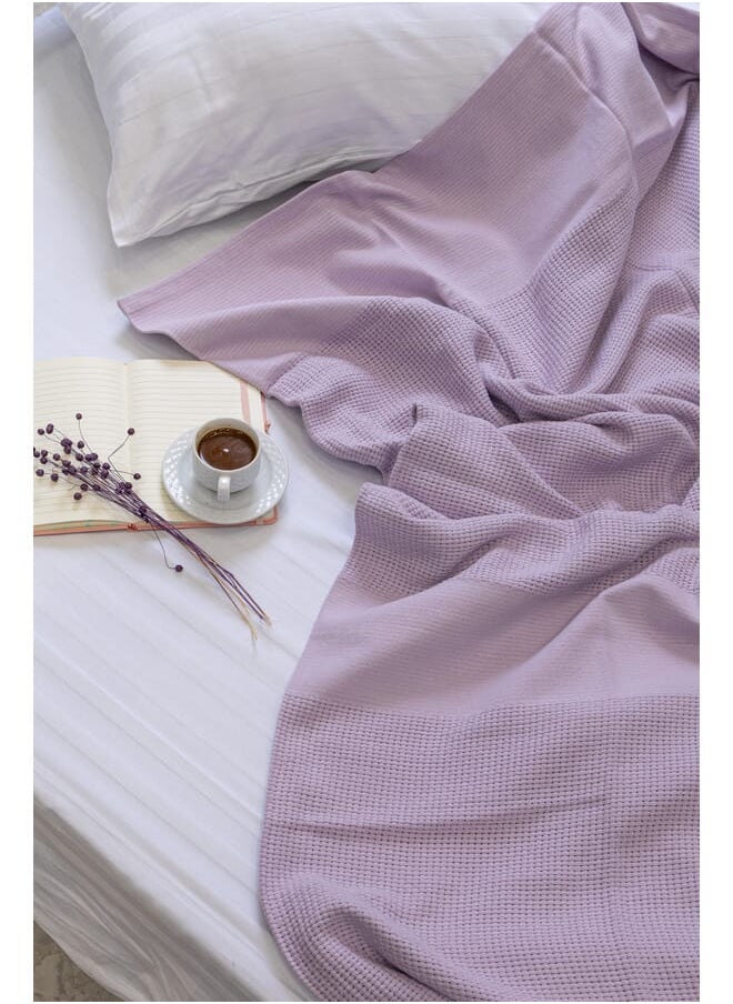 محلة - كوفرته سريرDouble Light Purple230*250 cm - Image 1
