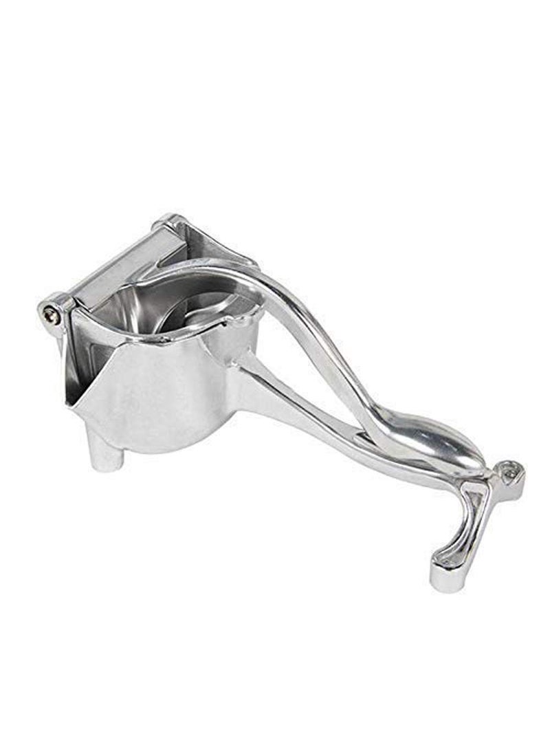 Whitecloud TRANSFORMING HOMES Whitecloud TRANSFORMING HOMES Metal LemonLime SqueezerManual Hand Press Juicer Silver FJM 20150 Stainless Steel 24x14x12 CM  - Image 2