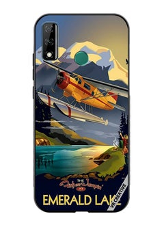 Protective Case Cover For Huawei Y8s Emerald Lake Design Multicolour