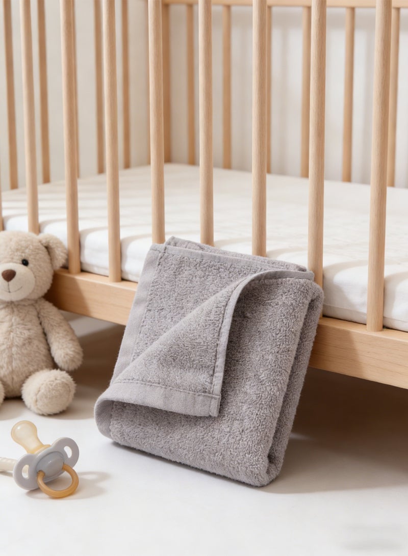 شاربدو طقم مناشف قطنية نقية ناعمة وسميكة للوجه، مقاس 30 × 60 سم، مريحة وماصة، مكون من 6 قطع - Image 1