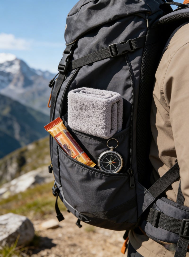 شاربدو طقم مناشف قطنية نقية ناعمة وسميكة للوجه، مقاس 30 × 60 سم، مريحة وماصة، مكون من 6 قطع - Image 4