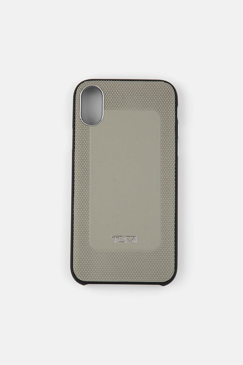 Tumi Leather Co mold Case For iPhone x, Grey - Image 2