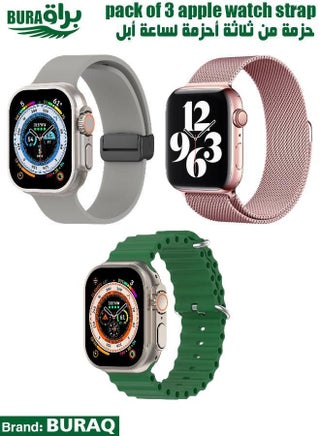 Apple Watch Band Strap For Apple Watch Ultra 2/Ultra 49mm, Series 10 46mm, 9/8/7 45mm, SE2/SE/6/5/4 44mm, 3/2/1 42mm - pzsku/ZB1B818BF6957DD9ED590Z/45/_/1733884778/9dfc4da6-7bbe-49a6-98a8-be9b7bad511d