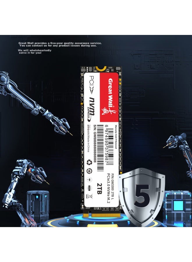 Great Wall 256gb Ssd, M.2 Interface , Pcie 3.0x4, Gw3300 Series - Image 4