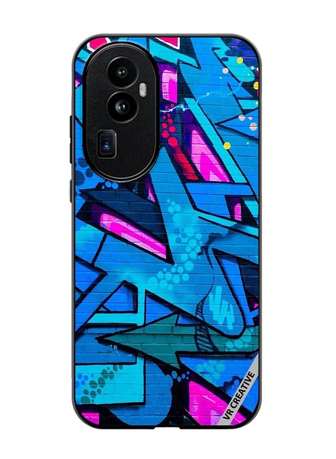 VR CREATIVE Protective Case Cover For Oppo Reno 10 Pro Plus Graffiti Artwork Design Multicolour - Image 1