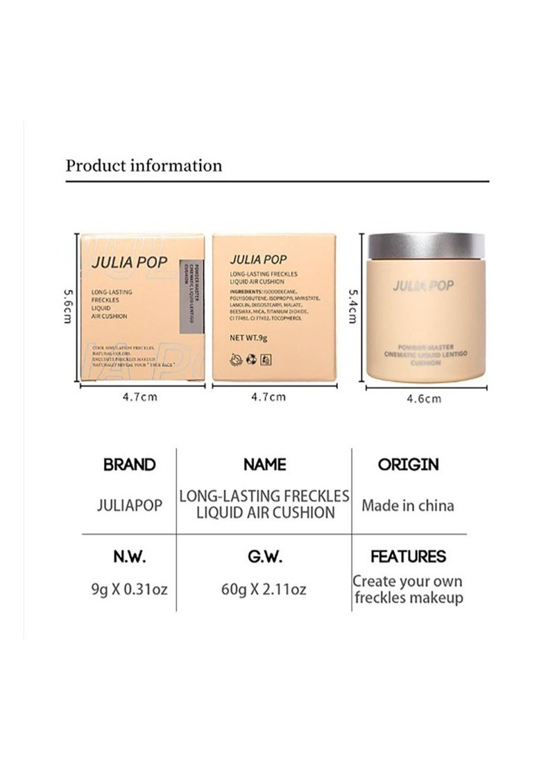 JULIA POP - Long-Lasting Freckles Liquid Air Cushion - Image 1
