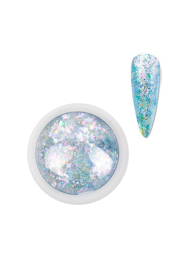 brunson زينة أظافر زجاج مكسور متلألئ أوراورا BGF08 - Image 1