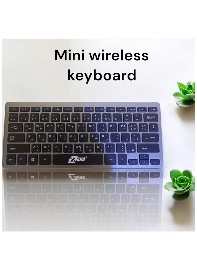 Zero ZR-3060 mini keyboard works on Android and IOS system and supports Bluetooth function  - Image 2
