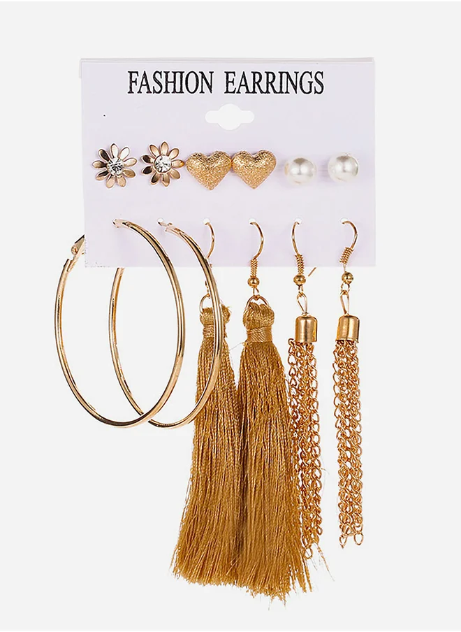 تايك تو Set of 6 - Assorted Earrings