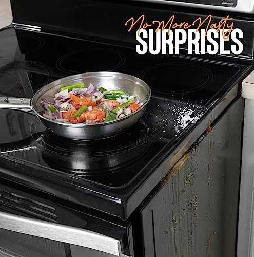 Linda's Essentials Linda’s Essentials Stove Gap Covers Stainless Steel (2 Pack), 316 Stainless Steel Stove Gap Covers Heat Resistant Oven Gap Filler Seals Spaces Between Stovetop and Counter (23.4 Inches, Silver(Steel)) - Image 4