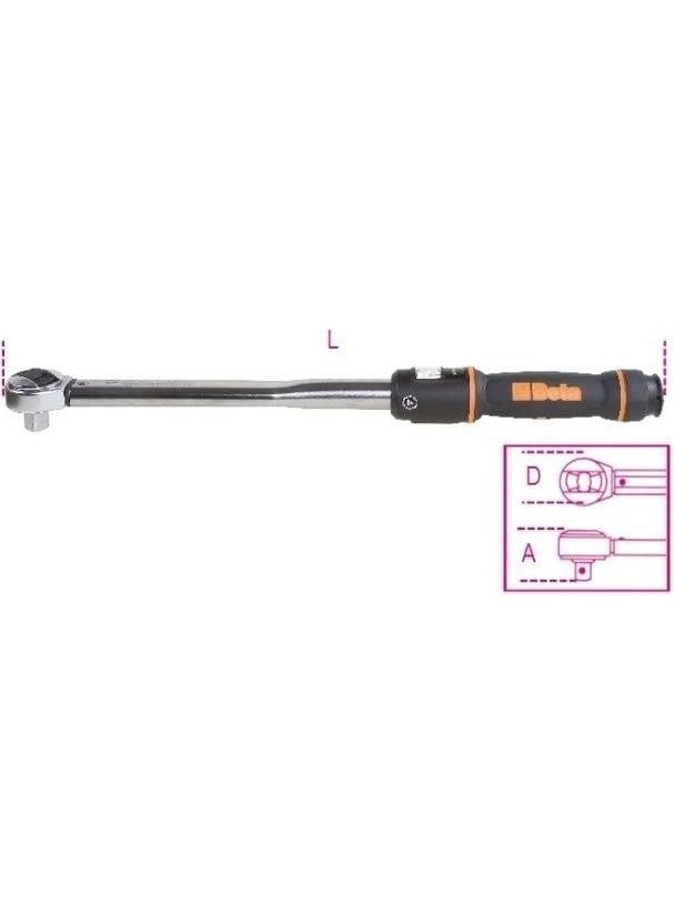 Beta 666/10 Zero Reset Torque Wrench 20-100 Nm- 3/8  - Image 2
