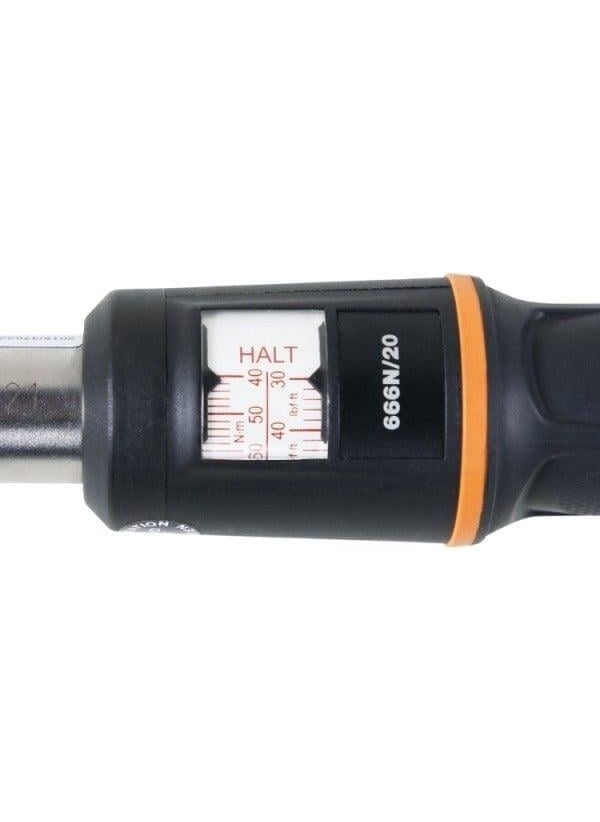 Beta 666/10 Zero Reset Torque Wrench 20-100 Nm- 3/8  - Image 3
