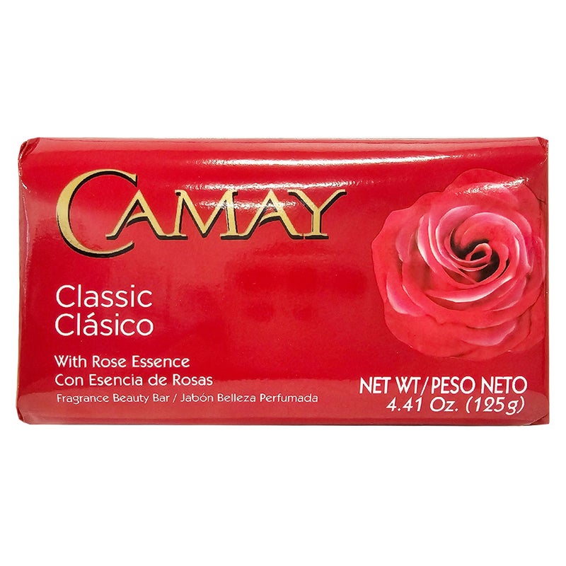 Camay Classic Bar Soap, Rose Essence, 8-Pack of 4.41 Oz Each Soap, 8 Bar Soaps. - Image 2