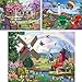 Bits and Pieces Value Set of Three 3 300 Piece Jigsaw Puzzles for Adults Large Piece 300 pc Colorful Nature Jigsaws Bundle by Artist Iris Sage 18 x 24 - Image 4