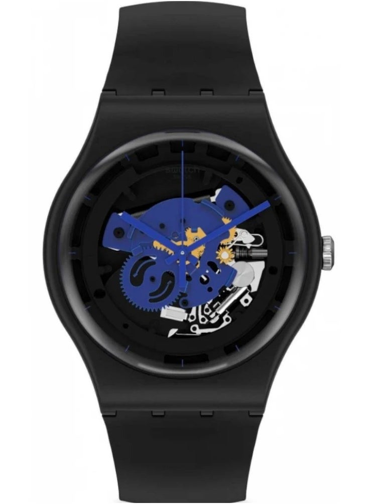 Swatch Swatch Analog Swiss Movement  Men's Watch with Silicone Strap SO32B109  - Image 1