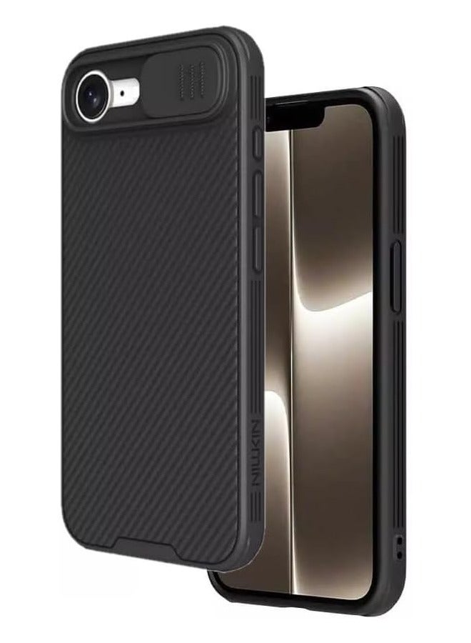 Nillkin Case for Iphone 16e Case nillkin CamShield case Protective Cover with Camera Protector Hard PC Ultra Thin Anti-Scratch Phone Case For Iphone 16E 2025 Black - Image 1