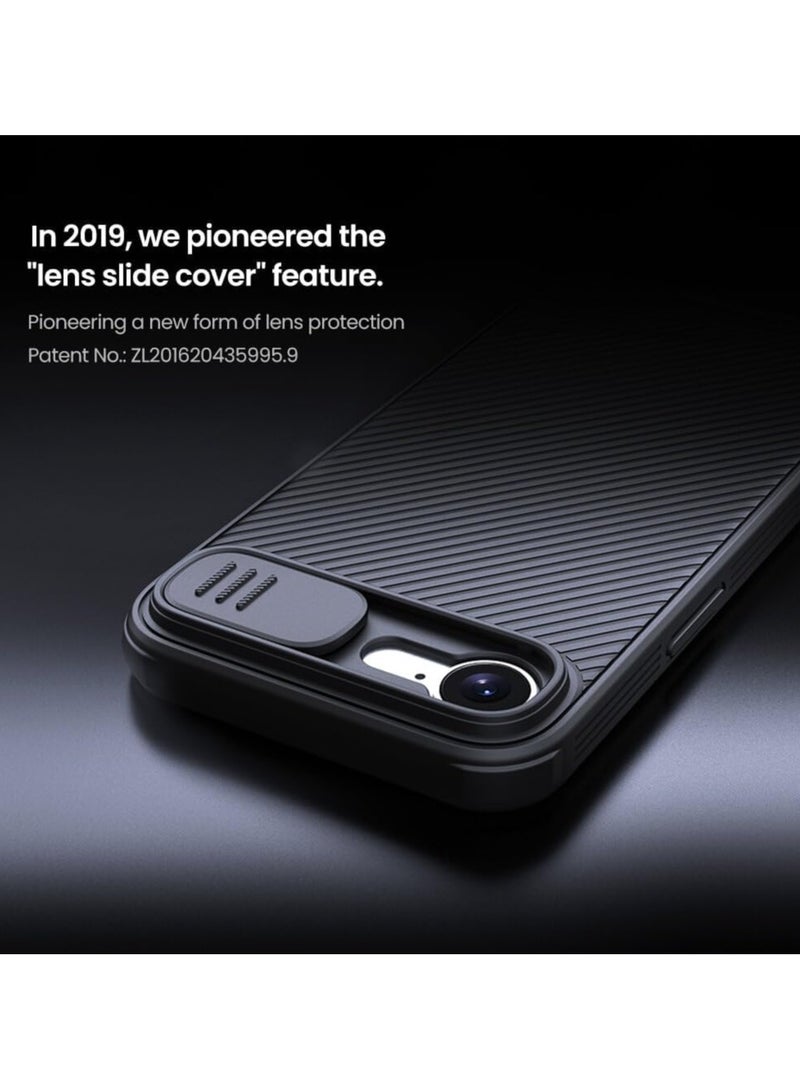 Nillkin Case for Iphone 16e Case nillkin CamShield case Protective Cover with Camera Protector Hard PC Ultra Thin Anti-Scratch Phone Case For Iphone 16E 2025 Black - Image 3