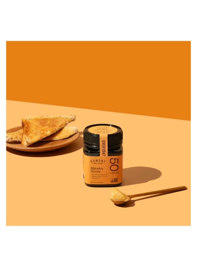 Egmont Manuka Honey Multifloral Raw and Unpasteurized MGO 50+, 8.08oz (250G) - Image 4