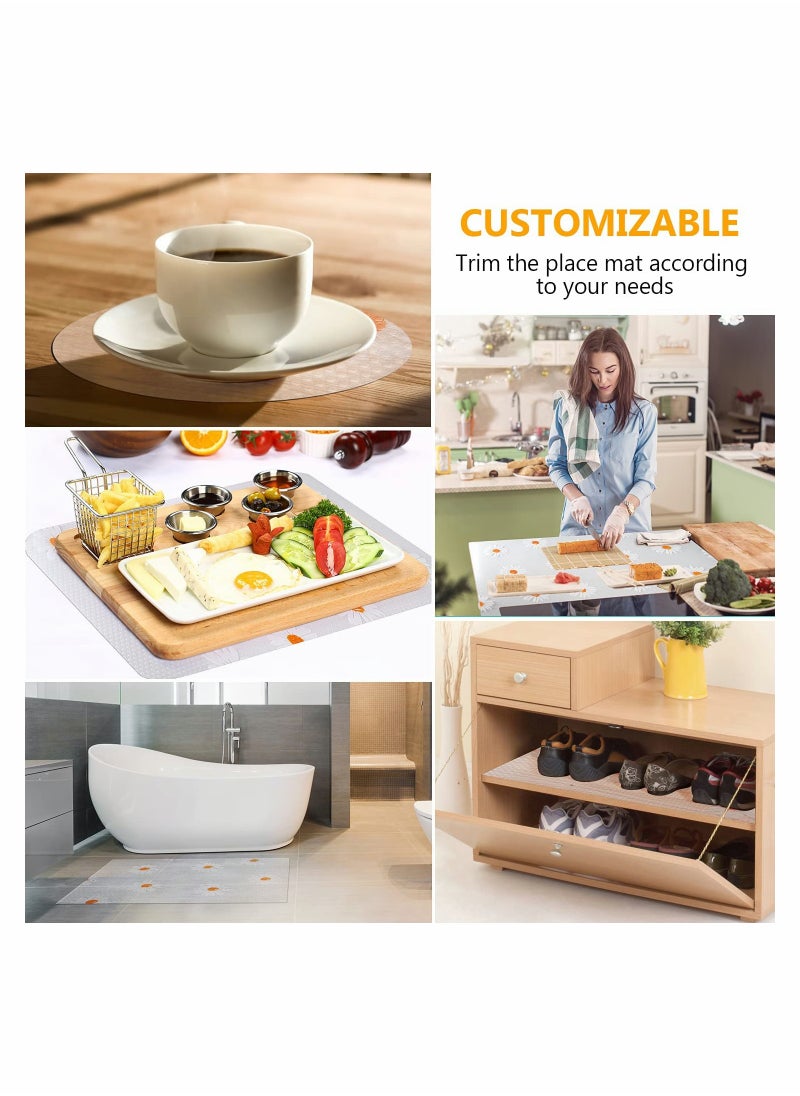 KASTWAVE - Shelf Liner Drawer Liner Mats(17.7"X 197") - Image 1