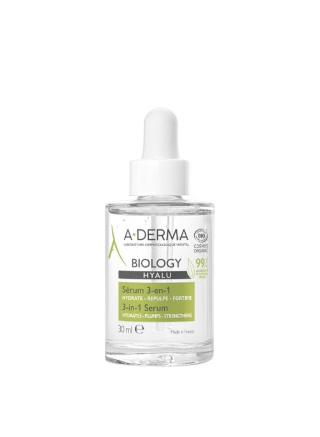 A-Derma Biology Hyalu 3-In-1 Serum 30ml - Image 1