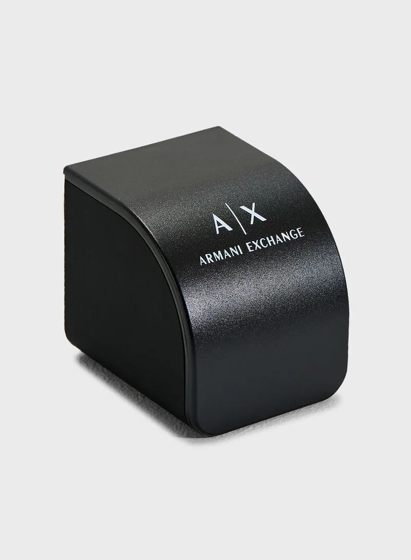Armani Exchange Round Minimalist Bracelet Watch