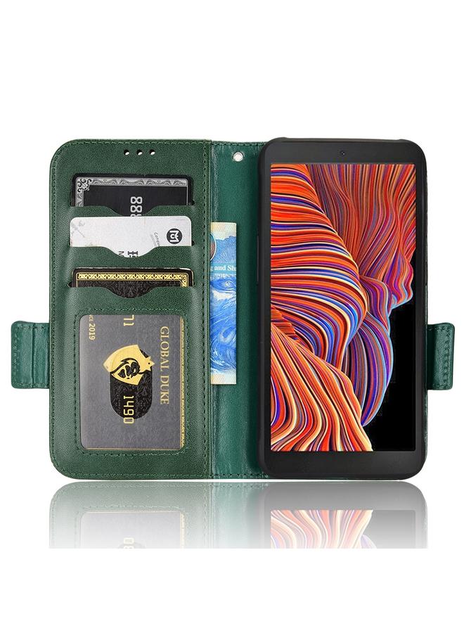 S-TOP Case For Samsung Galaxy Xcover 5 Symmetrical Triangle Leather Phone Case - Image 4