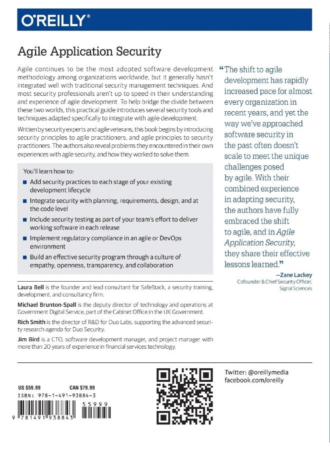 Agile Application Security: Enabling Security in a Continuous Delivery Pipeline - Image 2