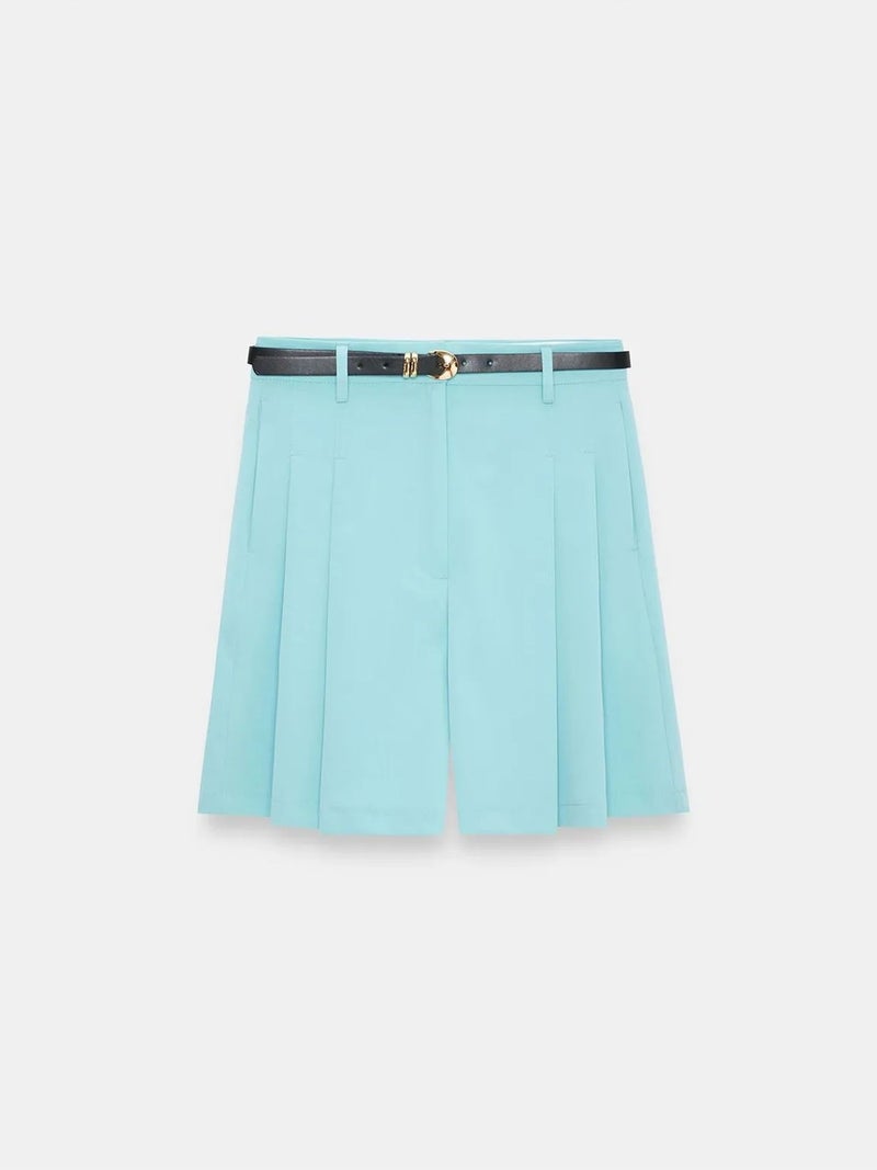 DILVIN High-Waist Wide-Leg Tailored Shorts - Image 5