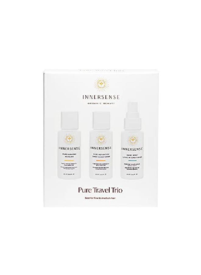 innersense Organic Beauty Natural Pure Harmony Travel Hair Trio ; Nontoxic Crueltyfree Clean Haircare - Image 3